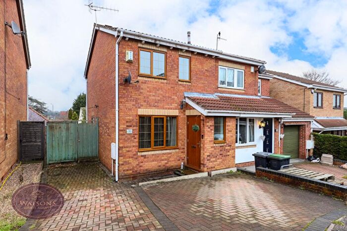 2 Bedroom Semi Detached House For Sale In Wenlock Close, Giltbrook, Nottingham, NG16