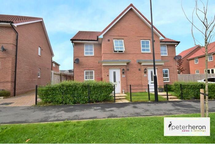 3 Bedroom Semi Detached House To Rent In Cherry Brooks Way, Ryhope, Sunderland, SR2