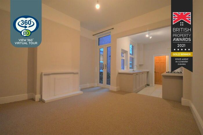 2 Bedroom Terraced House To Rent In Stanway Road, Earlsdon, Coventry, CV5