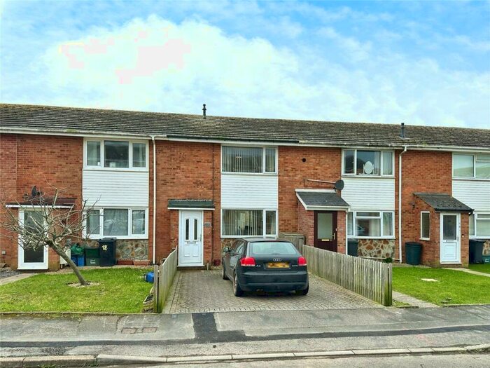 2 Bedroom Terraced House To Rent In Yew Tree Close, Exmouth, Devon, EX8