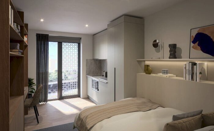 1 Bedroom House To Rent In First Street, Manchester, M15