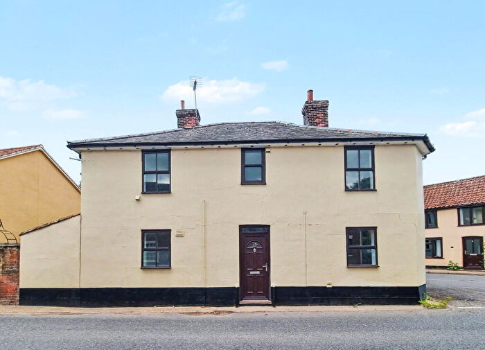 2 Bedroom Semi Detached House For Sale In Debenham, Nr Stowmarket, Suffolk, IP14