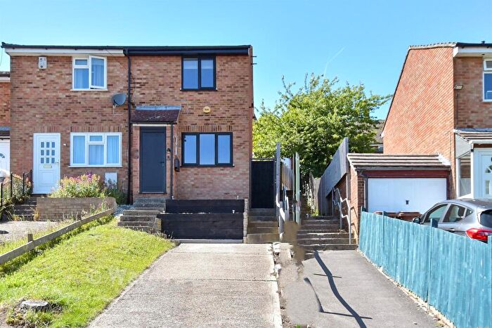 2 Bedroom Semi-Detached House For Sale In Shanklin Close, Walderslade, Chatham, Kent, ME5