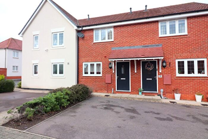 2 Bedroom Terraced House For Sale In Aspen Way, Silsoe, Bedfordshire, MK45