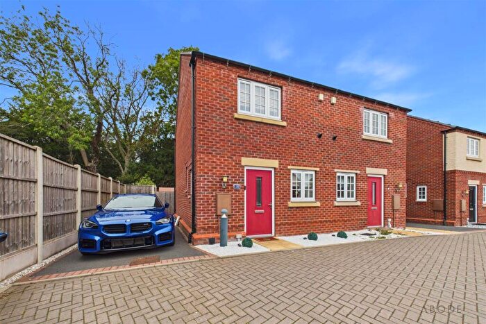 2 Bedroom Semi-Detached House For Sale In Gardner Court, Doveridge, Derbyshire, DE6