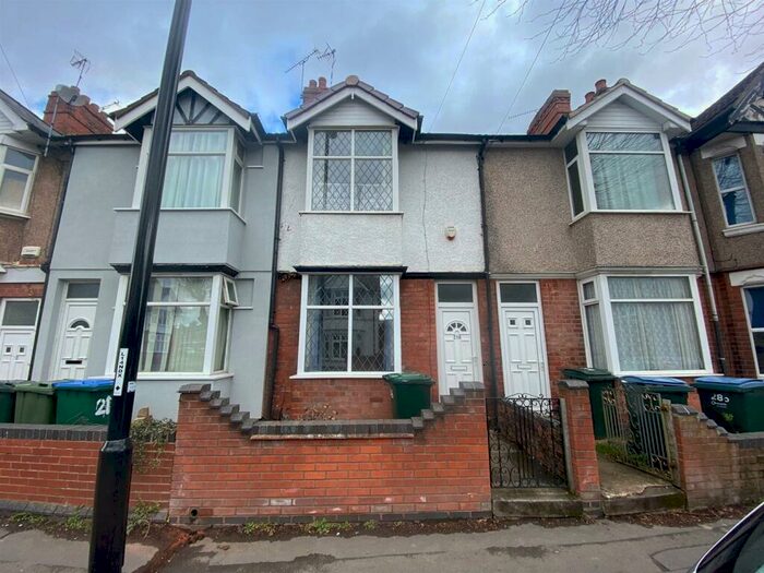 3 Bedroom Terraced House To Rent In Earlsdon Avenue North, Earlsdon, Coventry, CV5
