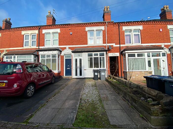 2 Bedroom Terraced House To Rent In Hampton Court Road, Birmingham, B17