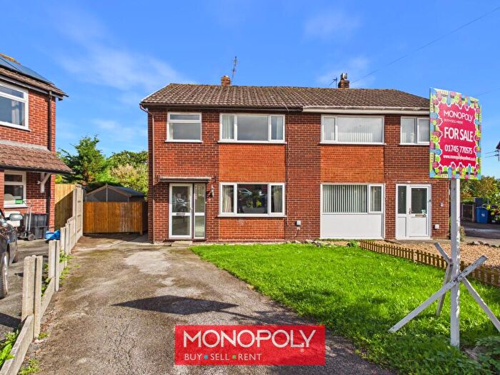 3 Bedroom Semi Detached House For Sale In Lon Glyn, Denbigh, LL16