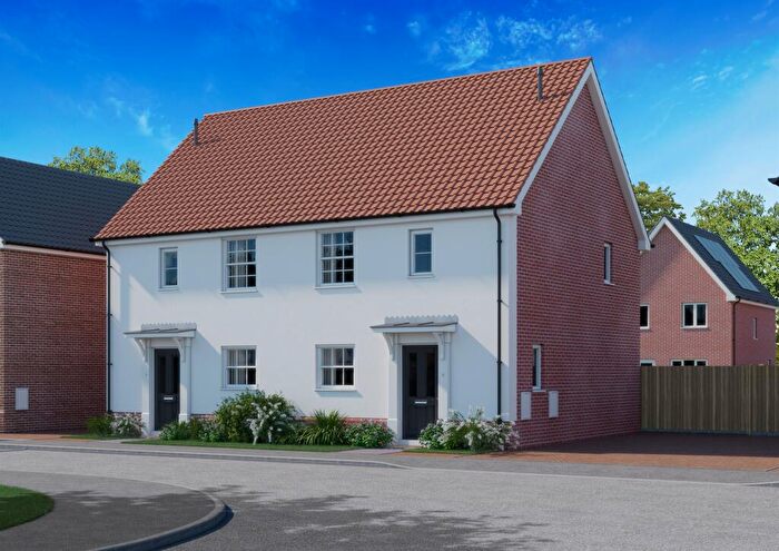 2 Bedroom Semi-Detached House For Sale In Bure Gardens, Coltishall, Norwich, NR12