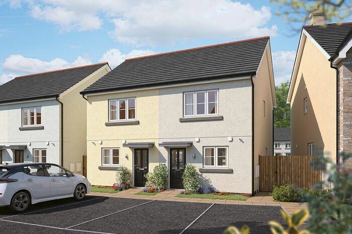 2 Bedroom Semi-Detached House For Sale In "The Hawthorn" At Trevarner Meadow, Wadebridge, PL27