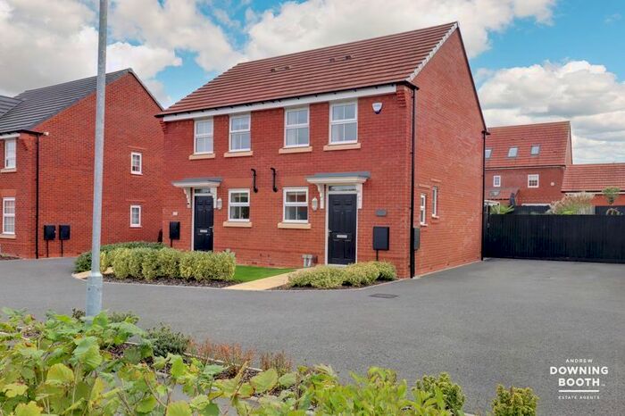 2 Bedroom Semi-Detached House For Sale In Marshall Road, Lichfield, WS13