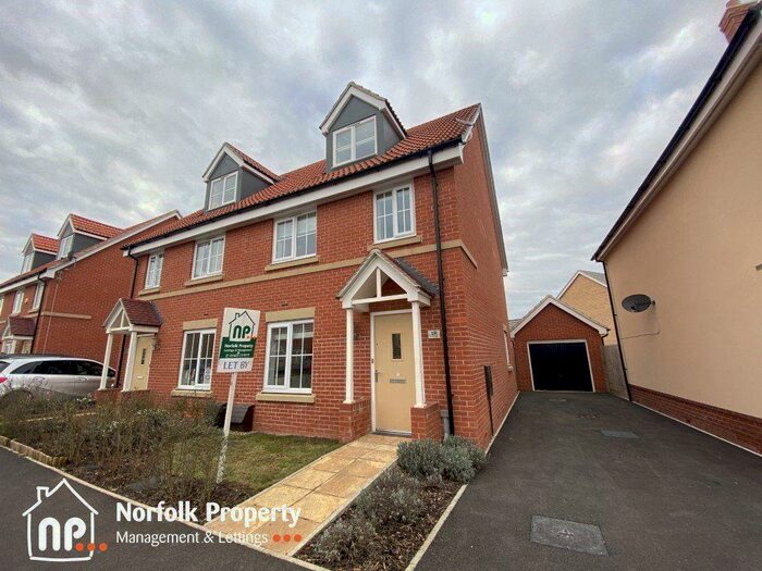 3 Bedroom Semi-Detached House To Rent In Wymondham, NR18