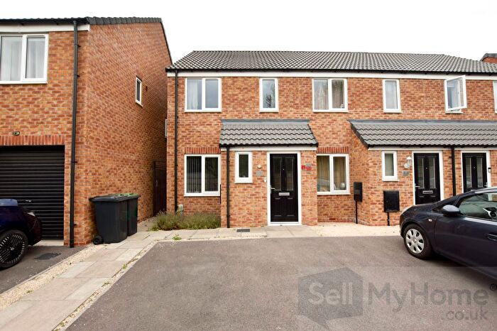 2 Bedroom Semi-Detached House For Sale In Butterfly Place, Eastwood, Nottingham, Nottinghamshire, NG16