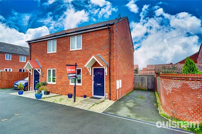2 Bedroom Semi Detached House For Sale In Gresley Way, Copcut, Droitwich, Worcestershire, WR9