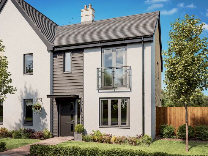 3 Bedroom Semi-Detached House For Sale In "The Danbury" At Waterhouse Way, Peterborough, PE7