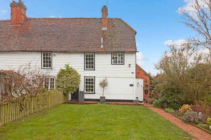 4 Bedroom Semi-Detached House For Sale In Zion Cottages, Ranters Lane, Goudhurst, Kent, TN17