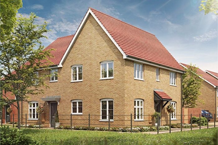 3 Bedroom Detached House For Sale In "The Easedale - Plot " At Felchurch Road, Sproughton, Ipswich, IP8