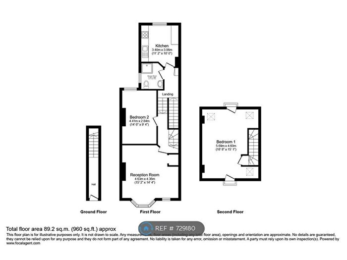 2 Bedroom Flat To Rent In Oxford Road, Reading, RG30