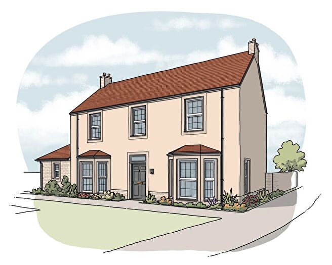 4 Bedroom Detached House For Sale In Spa Gardens, Gainford (The Rokeby), DL2