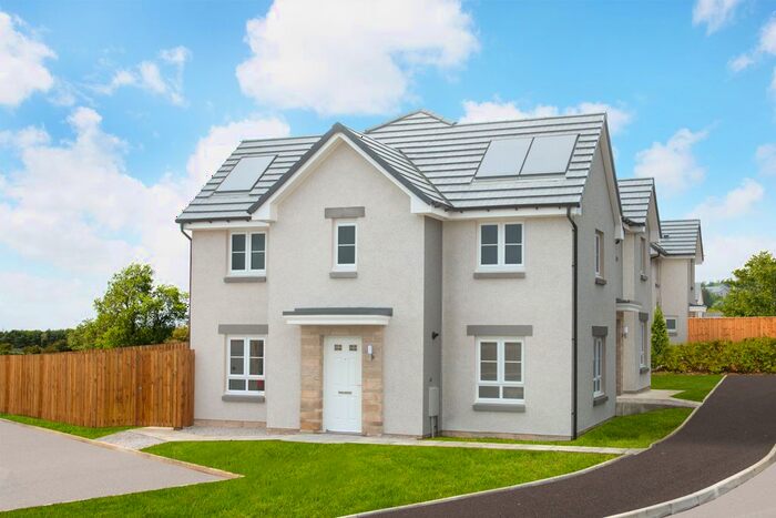 3 Bedroom End Of Terrace House For Sale In "Abergeldie" At River Don Crescent, Bucksburn, Aberdeen, AB21