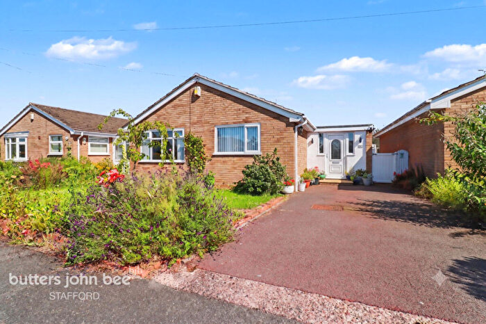 2 Bedroom Detached Bungalow For Sale In Magnolia Close, Stafford, ST18