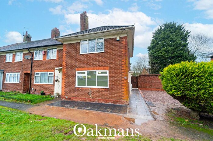 2 Bedroom End Of Terrace House To Rent In Alwold Road, Birmingham, West Midlands, B29