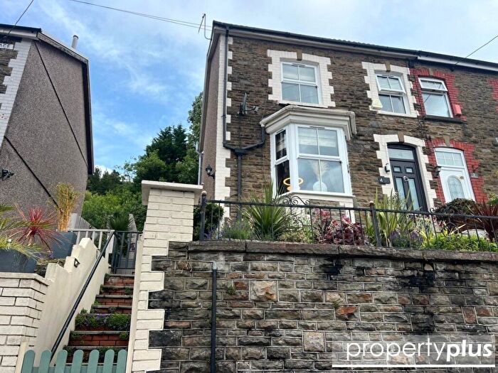 3 Bedroom Semi-Detached House For Sale In Bryn Terrace, Porth, Rhondda Cynon Taff, CF39