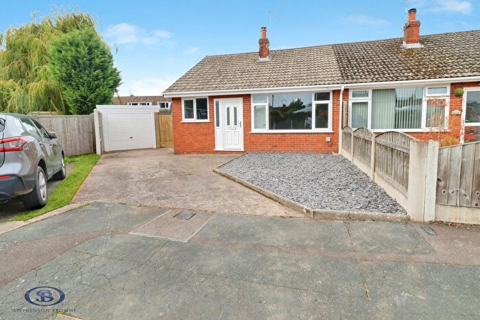 2 Bedroom Semi-Detached Bungalow For Sale In Addison Close, Wistaston, Crewe, CW2