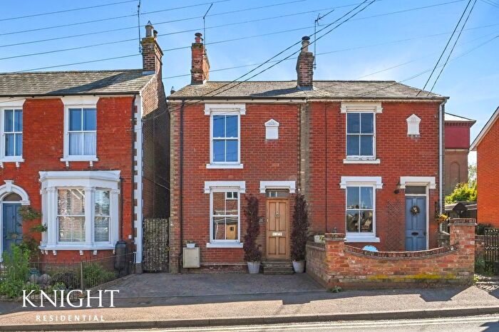 2 Bedroom Semi Detached House For Sale In Parkfield Street, Rowhedge, Colchester, CO5