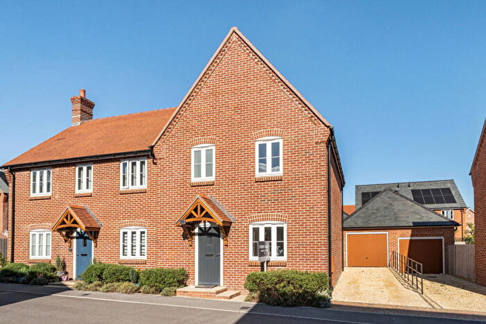 3 Bedroom Semi-Detached House For Sale In Athelstan Way, Wimborne, BH21