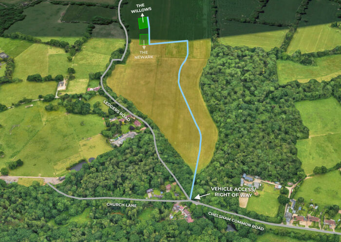 Land For Sale In The Willows, Ledgers Road, Warlingham, Surrey, CR6