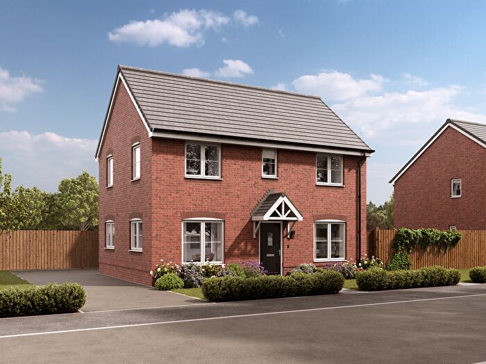 3 Bedroom Detached House For Sale In "The Barnwood" At Axten Avenue, Lichfield, WS14