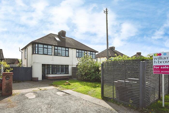 3 Bedroom Semi Detached House For Sale In Chelmer Road, Chelmer Village, Chelmsford, CM2