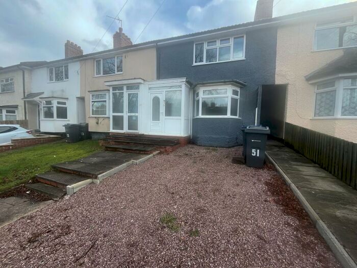 2 Bedroom House To Rent In Glastonbury Road, Kings Heath, B14