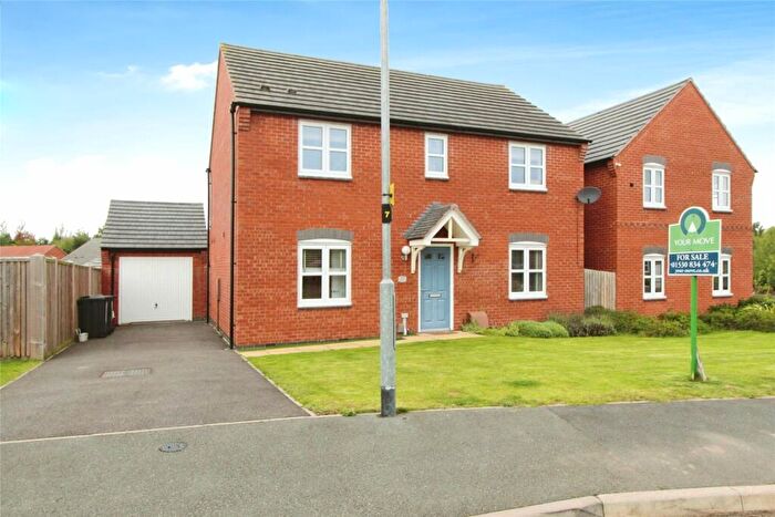 4 Bedroom Detached House For Sale In Gadsby Road, Heather, Coalville, Leicestershire, LE67