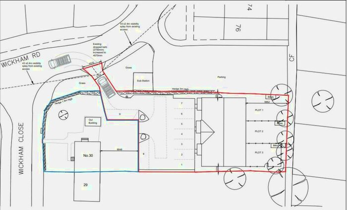 2 Bedroom Land For Sale In Wickham Close, Church Crookham, Fleet, Hampshire, GU52