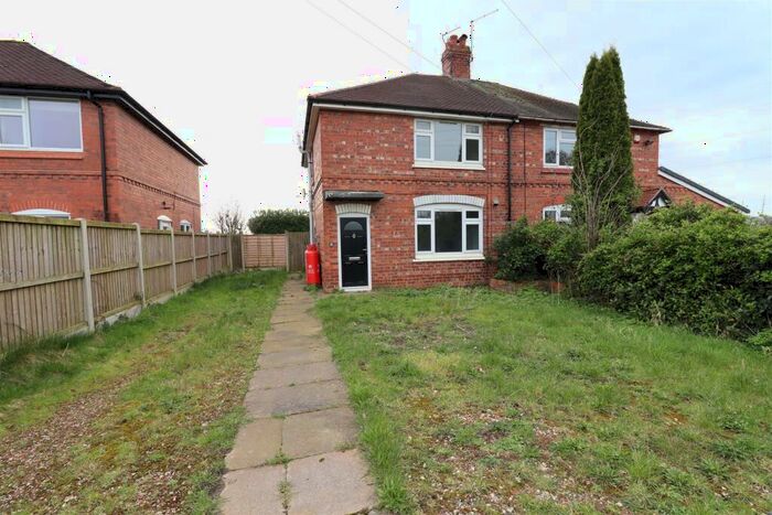 3 Bedroom Semi-Detached House For Sale In Mill Lane, Blakenhall, Nantwich, CW5