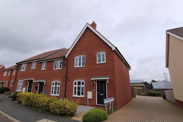 3 Bedroom End Of Terrace House For Sale In Sassoon Crescent, Stowmarket, IP14