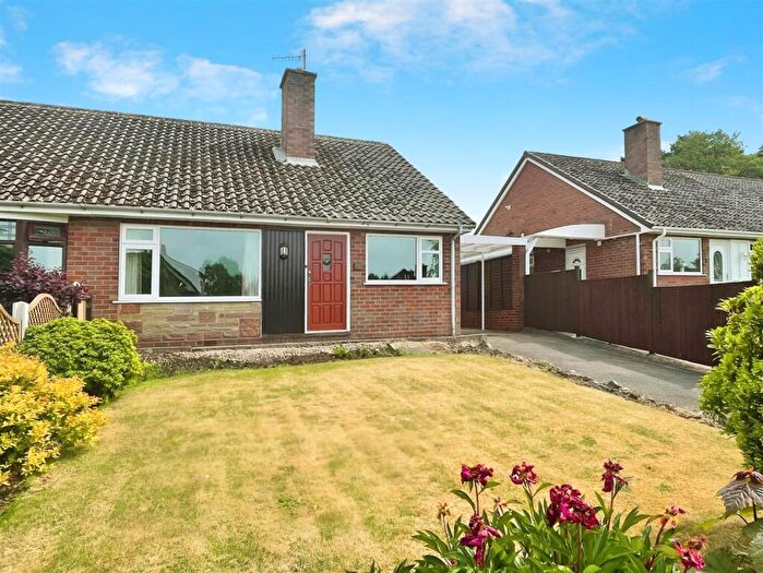 2 Bedroom Semi-Detached Bungalow For Sale In Trafford Close, Leek, Staffordshire, ST13