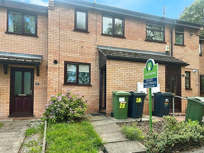 2 Bedroom Terraced House To Rent In Buckfast Close, Swanwick, Alfreton, Derbyshire, DE55