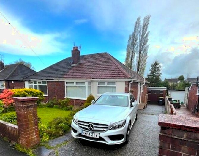 2 Bedroom Semi-Detached Bungalow To Rent In Brookside Road, Fulwood, Preston, PR2