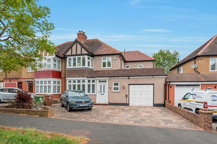 4 Bedroom Semi-Detached House For Sale In Wickham Avenue, Cheam, SM3