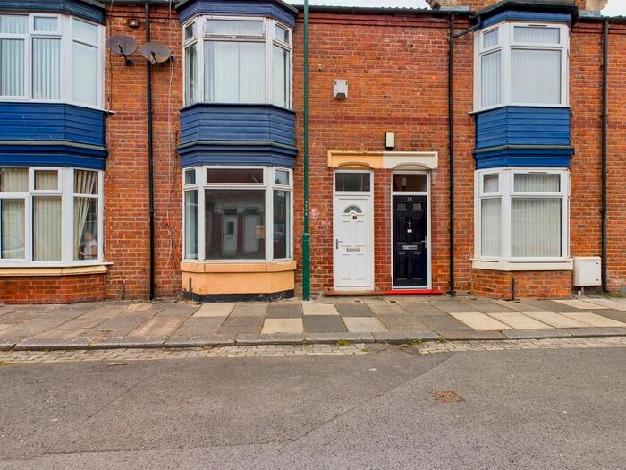 3 Bedroom Terraced House To Rent In Cromwell Road, South Bank, Middlesbrough, TS6