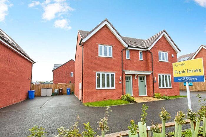 3 Bedroom Semi-Detached House For Sale In Violet Rise, Anslow, Burton-on-Trent, Staffordshire, DE13
