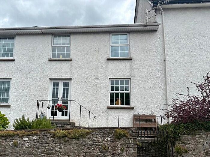 2 Bedroom Terraced House For Sale In Oak View, Brecon Road, Crickhowell, Powys., NP8