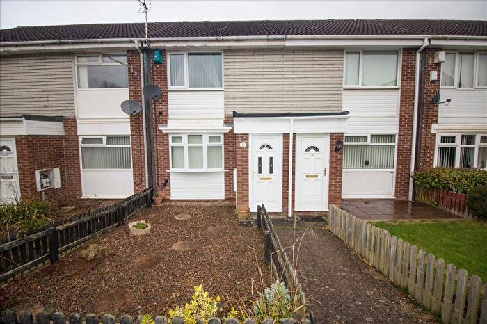 2 Bedroom Terraced House To Rent In Shiel Gardens, Beaconhill Green, Cramlington, NE23