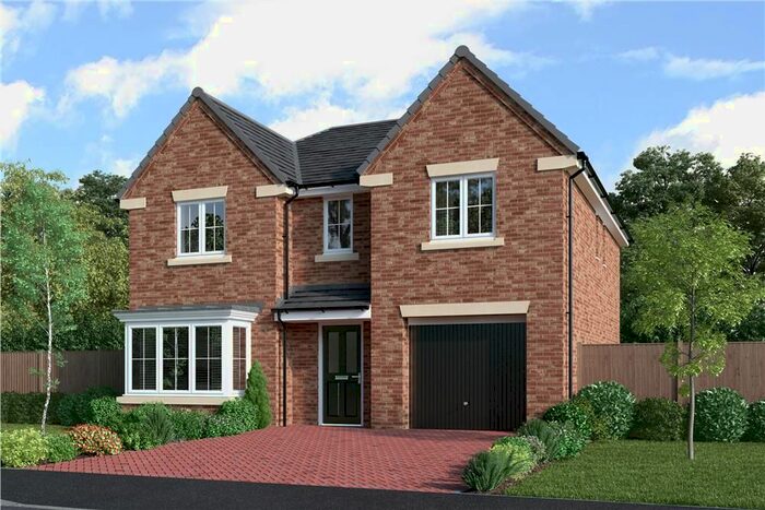 4 Bedroom Detached House For Sale In "The Denwood" At Choppington Road, Bedlington, NE22
