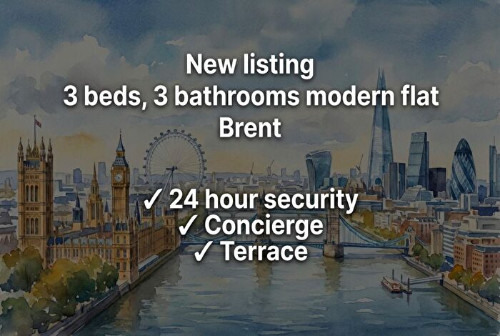 3 Bedroom Flat To Rent In Belgrave Road, Wembley, HA0