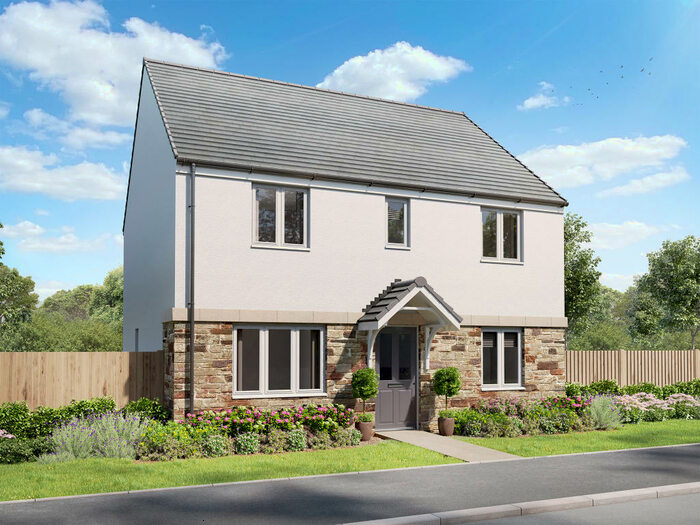 4 Bedroom Detached House For Sale In Fatherford View, Exeter Road, Okehampton, Devon, Iqf, EX20
