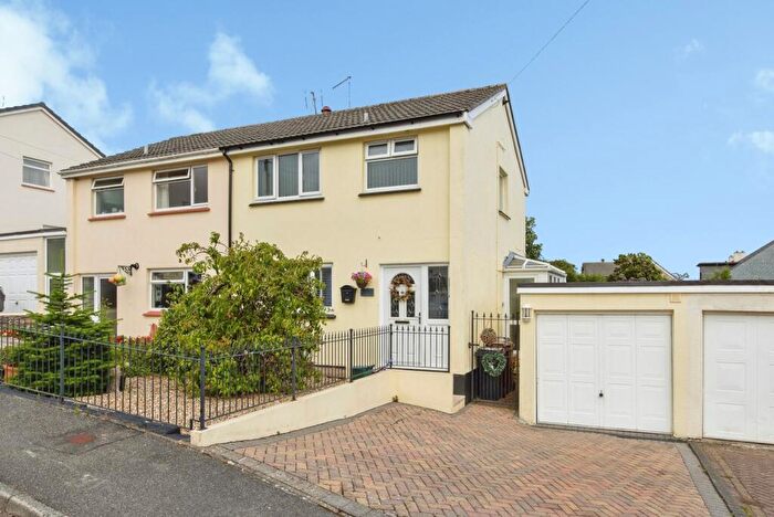 4 Bedroom Semi Detached House For Sale In Franklyn Close, St. Austell, Cornwall, PL25